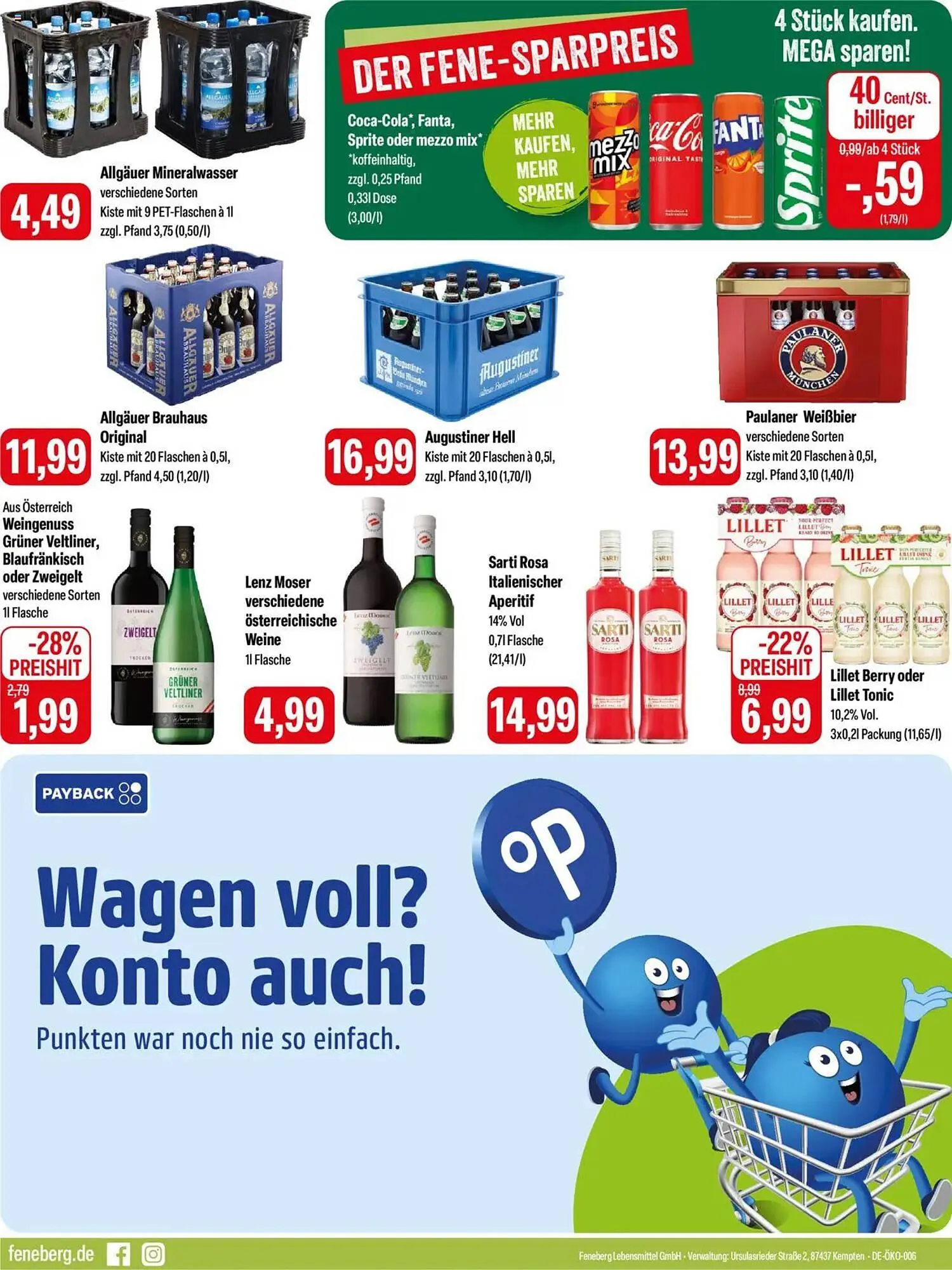 Feneberg Prospekt von 2. Mai bis 3. Mai 2025 - Prospekt seite 16