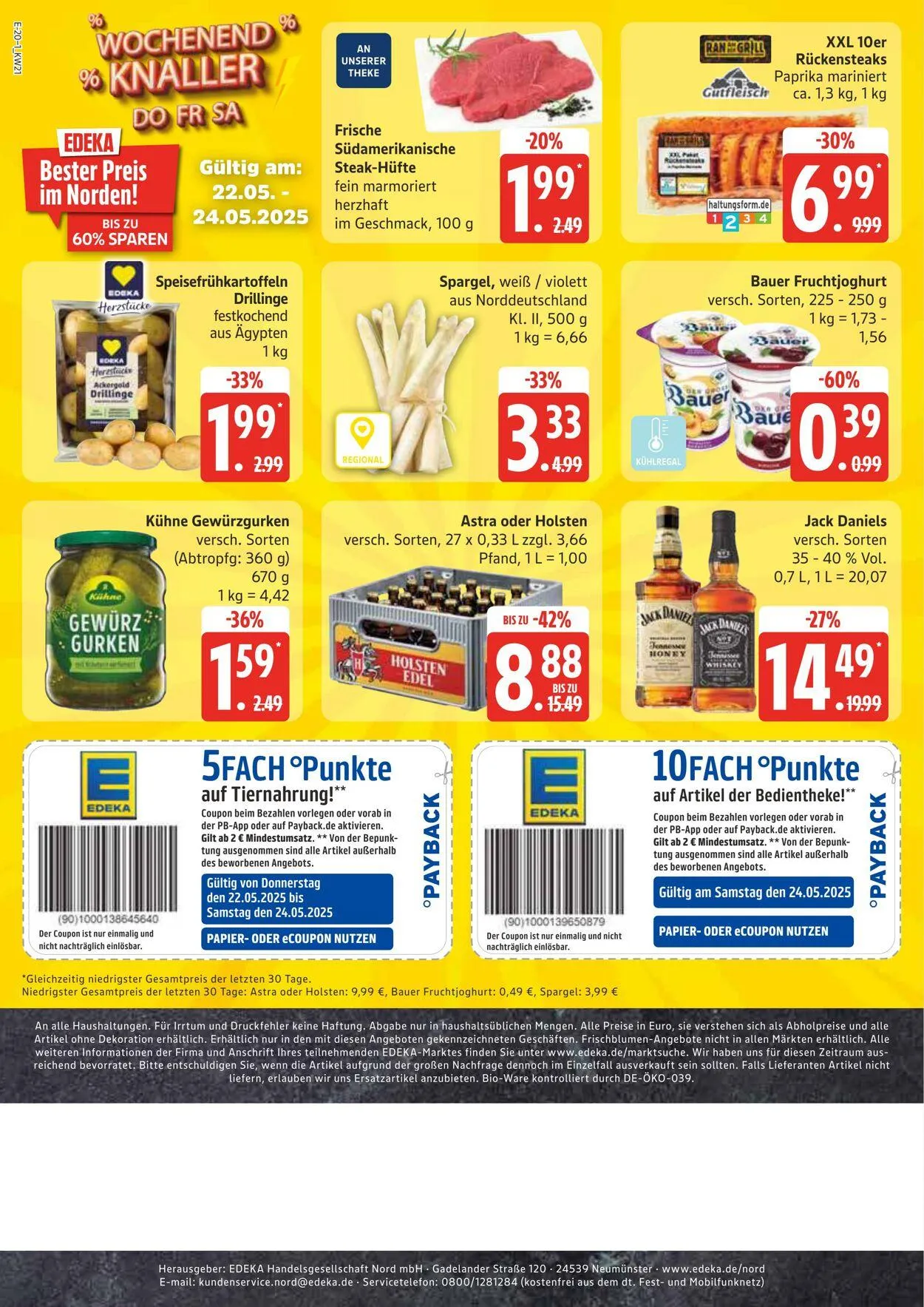 Marktkauf Aktueller Prospekt von 19. Mai bis 24. Mai 2025 - Prospekt seite 20