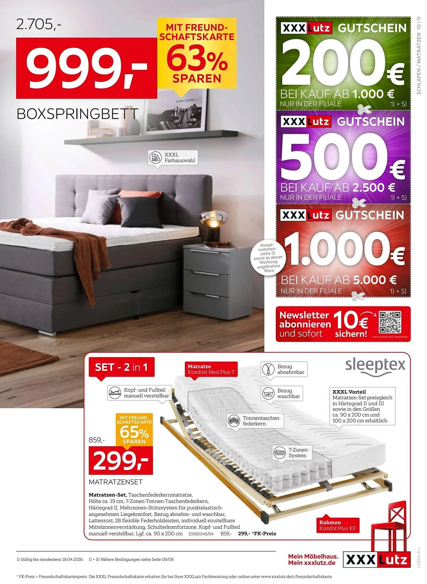XXXLutz Prospekt von 6. April bis 13. April 2026 - Prospekt seite 11