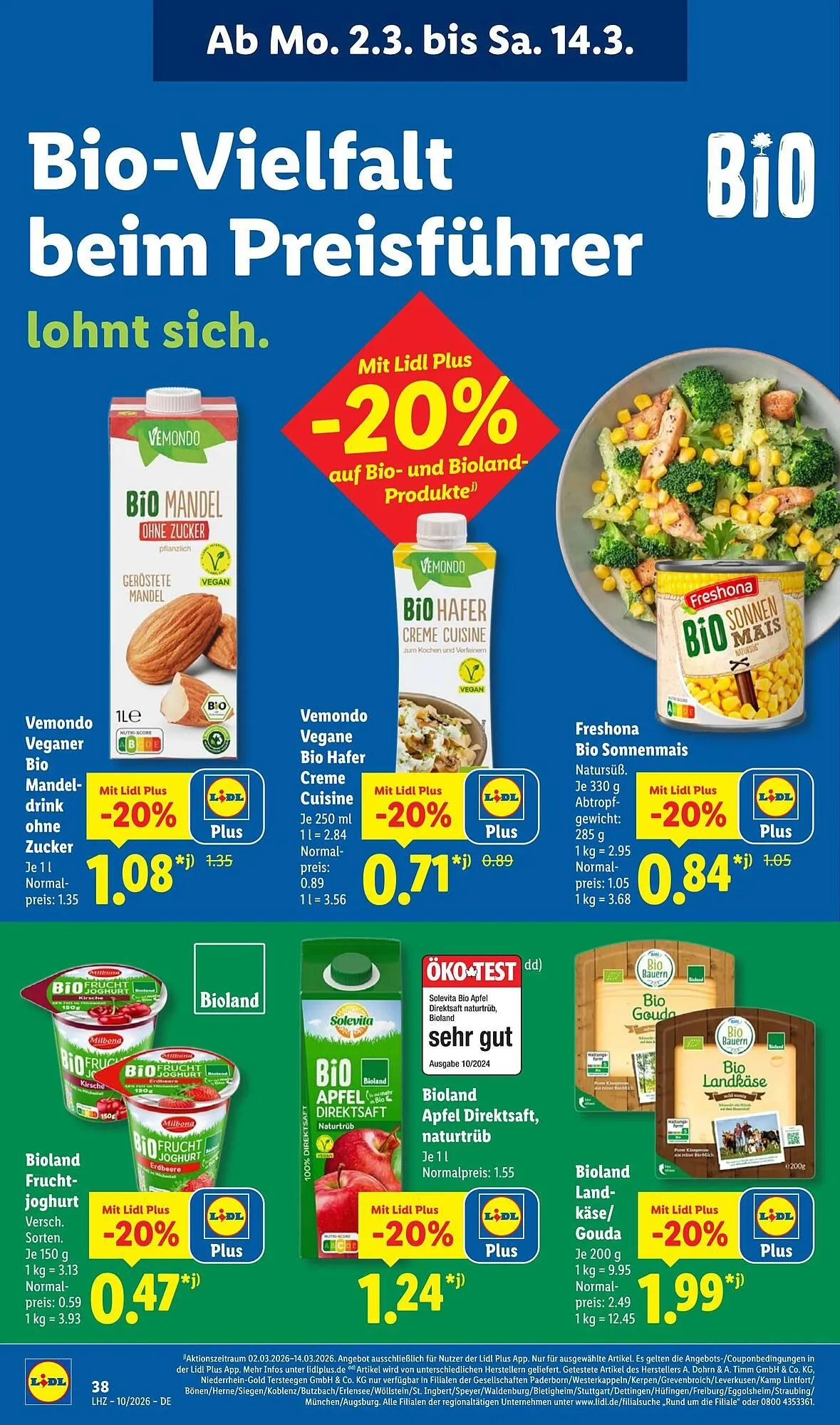 Lidl Prospekt von 2. März bis 8. März 2026 - Prospekt seite 62