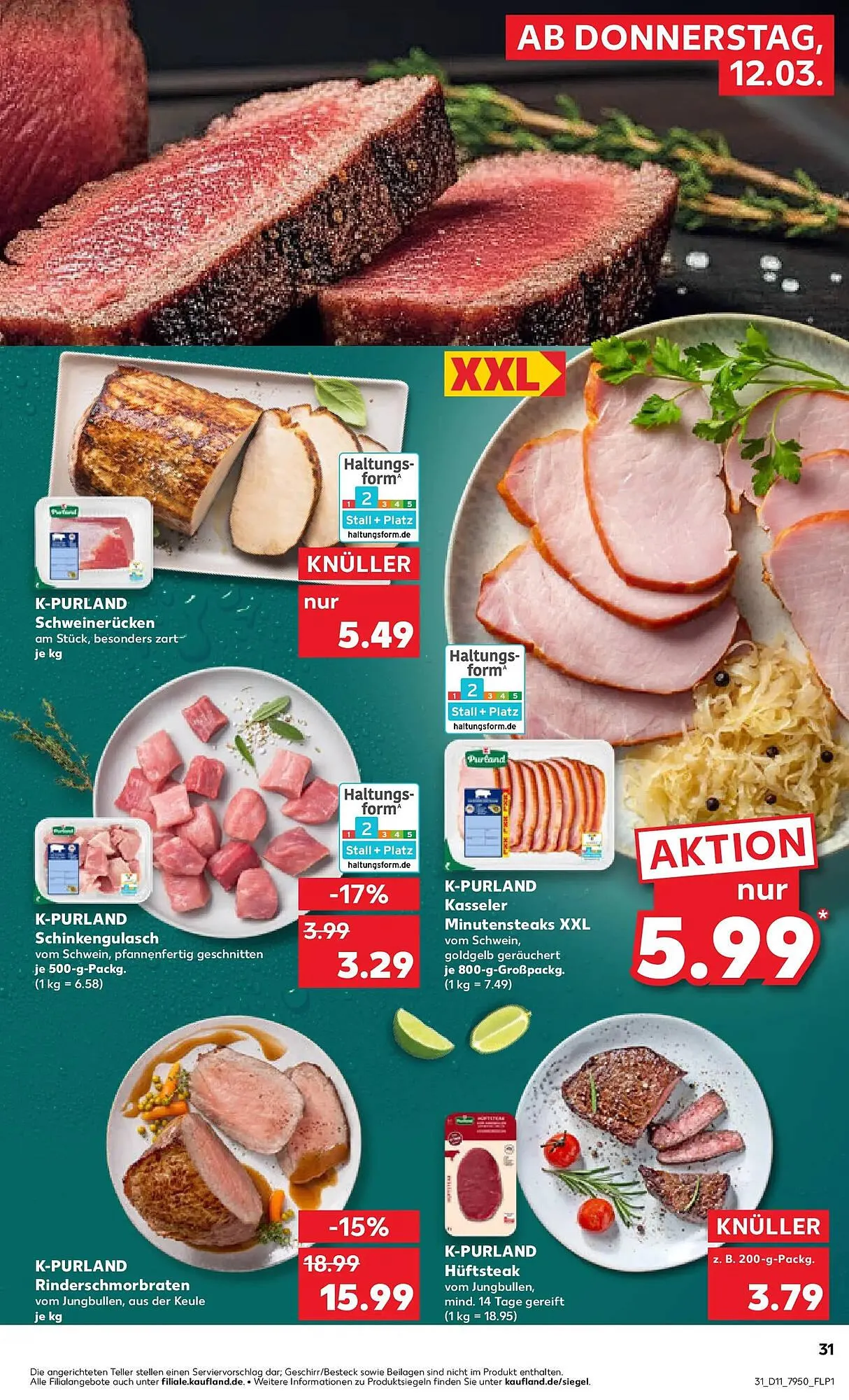 Kaufland Prospekt von 8. März bis 11. März 2026 - Prospekt seite 43