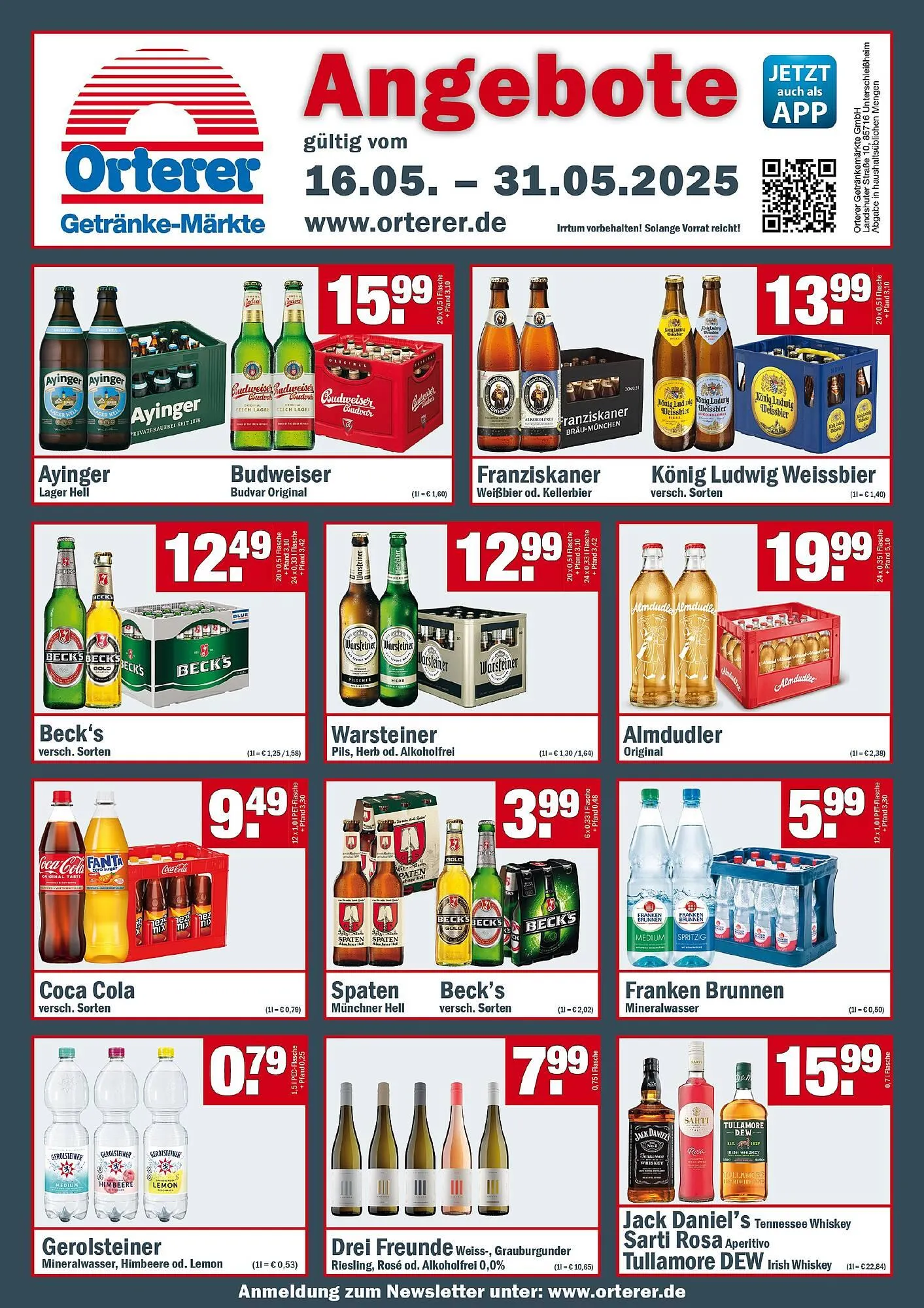 Sobi Getränkemarkt Prospekt - 1