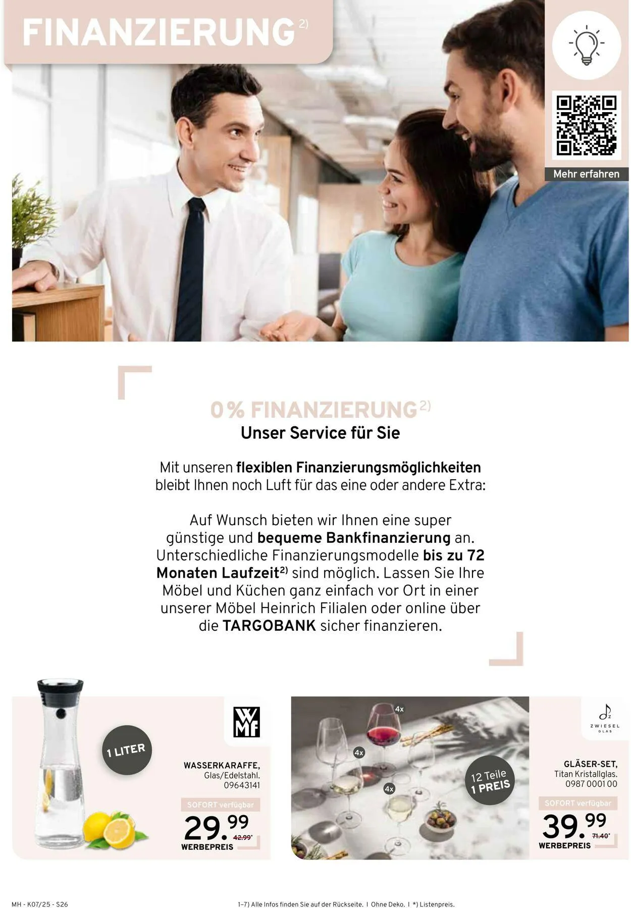 Möbel Heinrich Aktueller Prospekt von 15. September bis 16. November 2025 - Prospekt seite 26