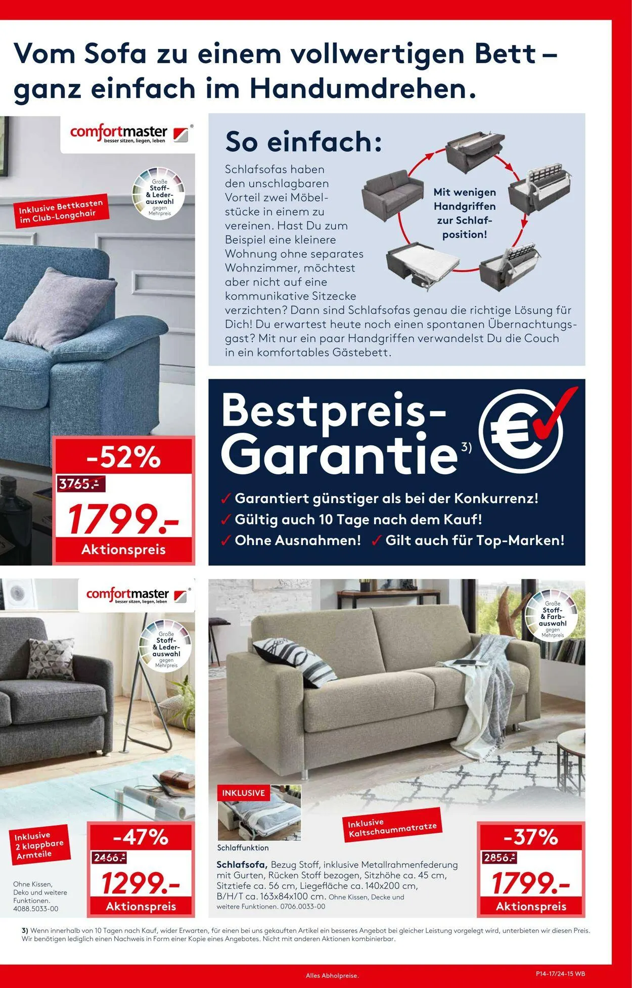 Möbel Rieger Aktueller Prospekt von 5. November bis 19. November 2025 - Prospekt seite 15