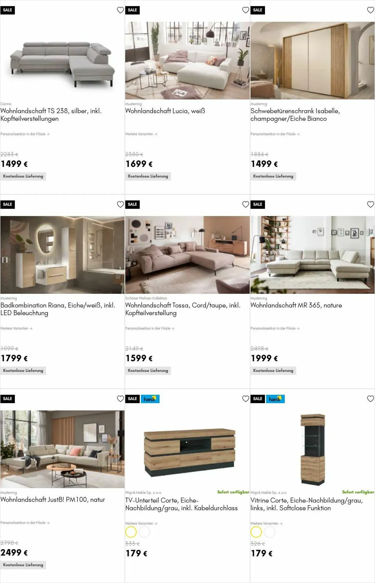 HARDECK Aktueller Prospekt von 11. August bis 20. August 2025 - Prospekt seite 1