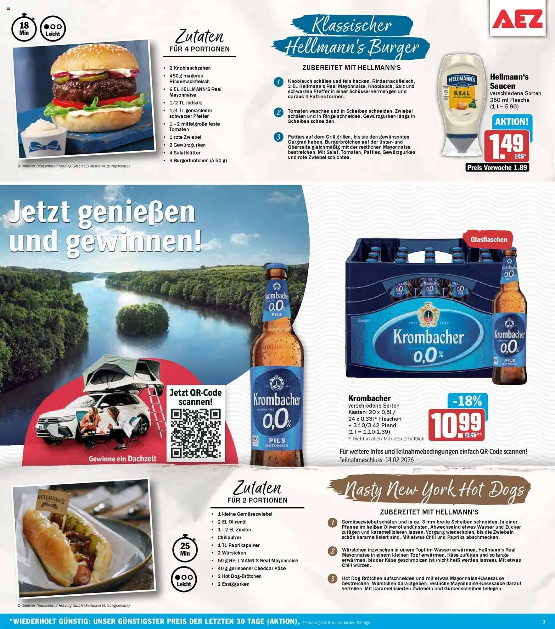 AEZ Prospekt von 2. Februar bis 8. Februar 2026 - Prospekt seite 7