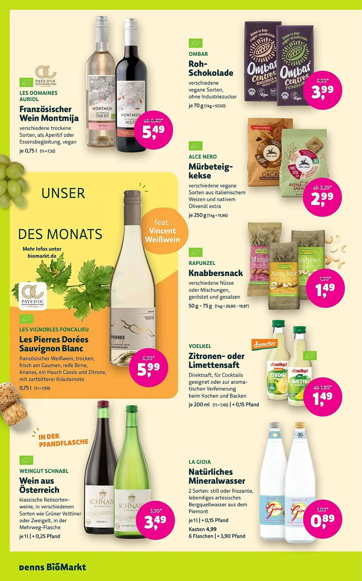 Aleco Biomarkt Prospekt von 4. Juni bis 17. Juni 2025 - Prospekt seite 10