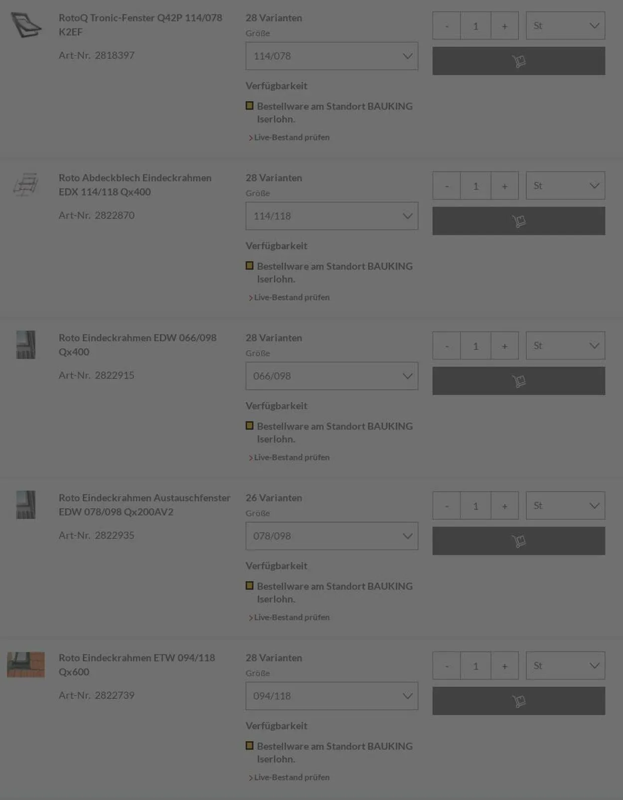 Bauking von 21. Juli bis 30. Juli 2025 - Prospekt seite 18