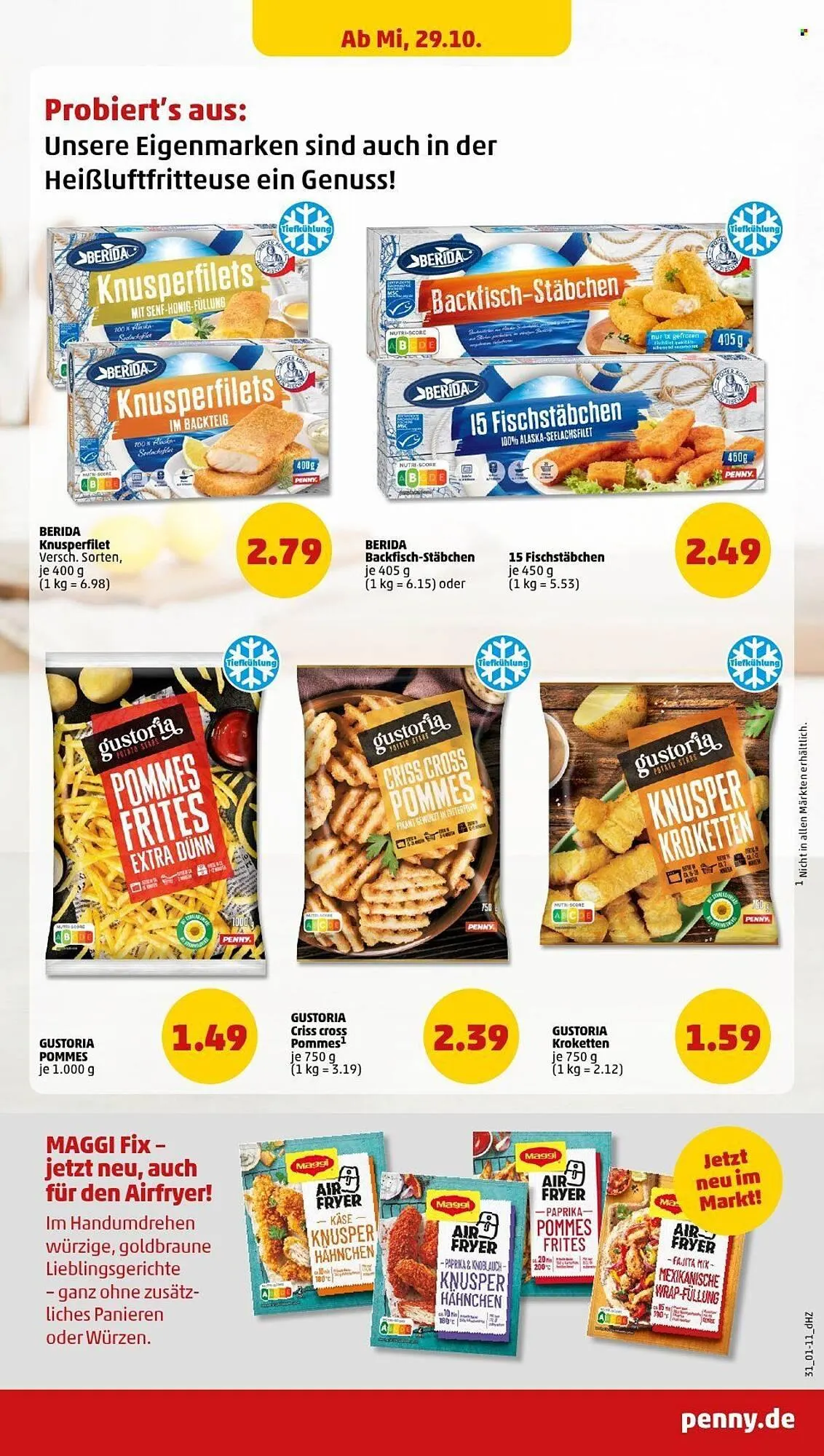PENNY Prospekt von 27. Oktober bis 1. November 2025 - Prospekt seite 33