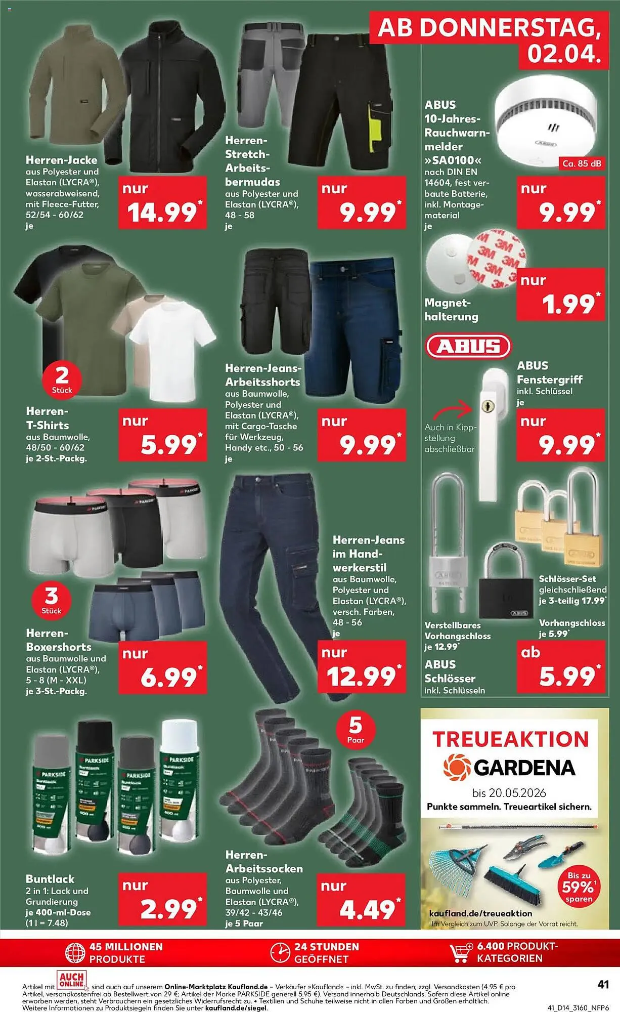 Kaufland Prospekt von 2. April bis 8. April 2026 - Prospekt seite 41