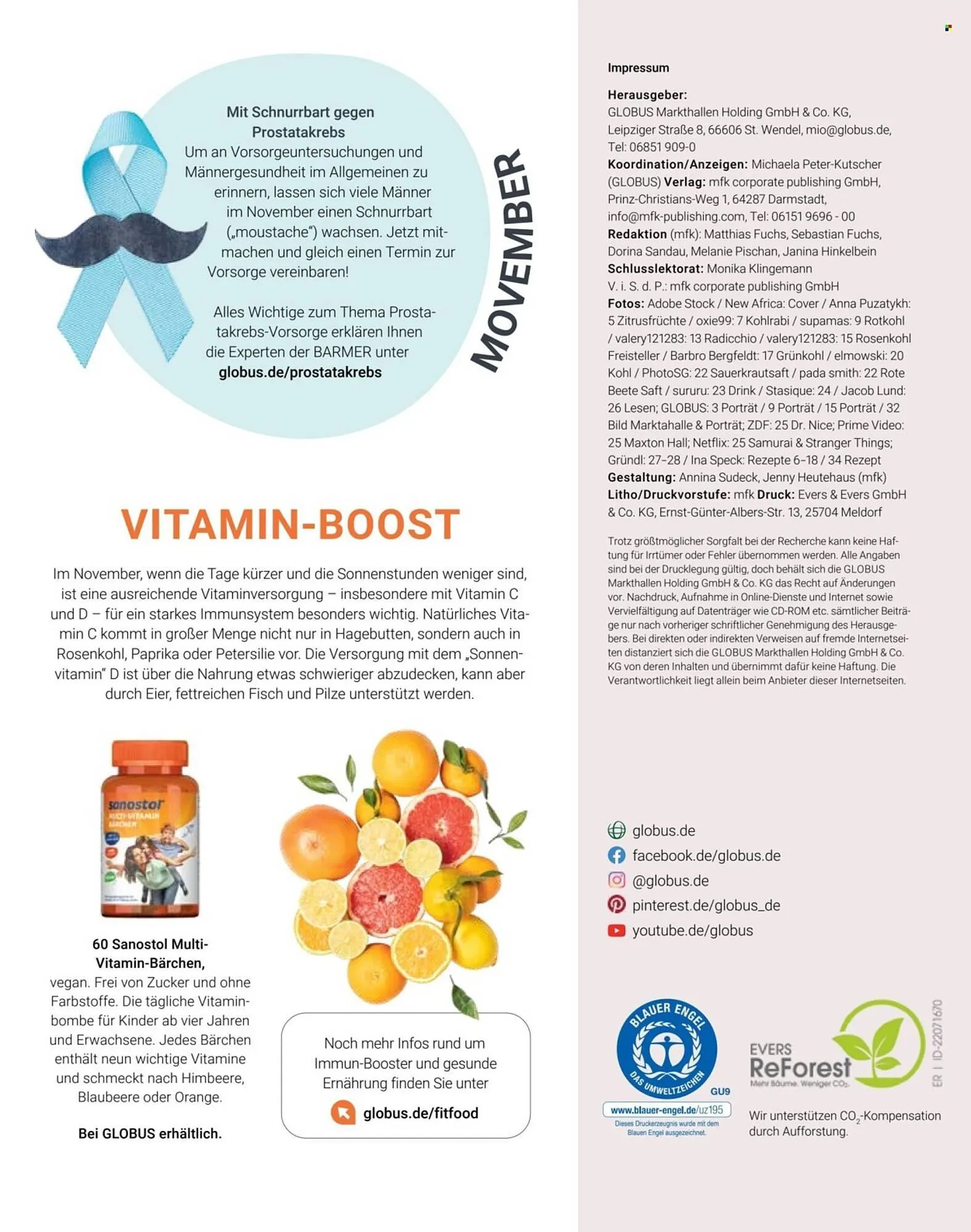 Globus Prospekt von 1. November bis 30. November 2025 - Prospekt seite 5
