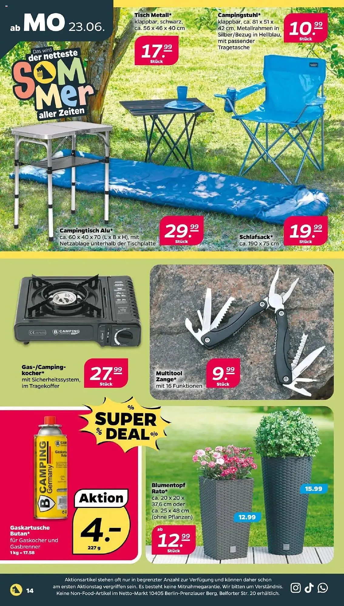 NETTO Prospekt von 23. Juni bis 28. Juni 2025 - Prospekt seite 18