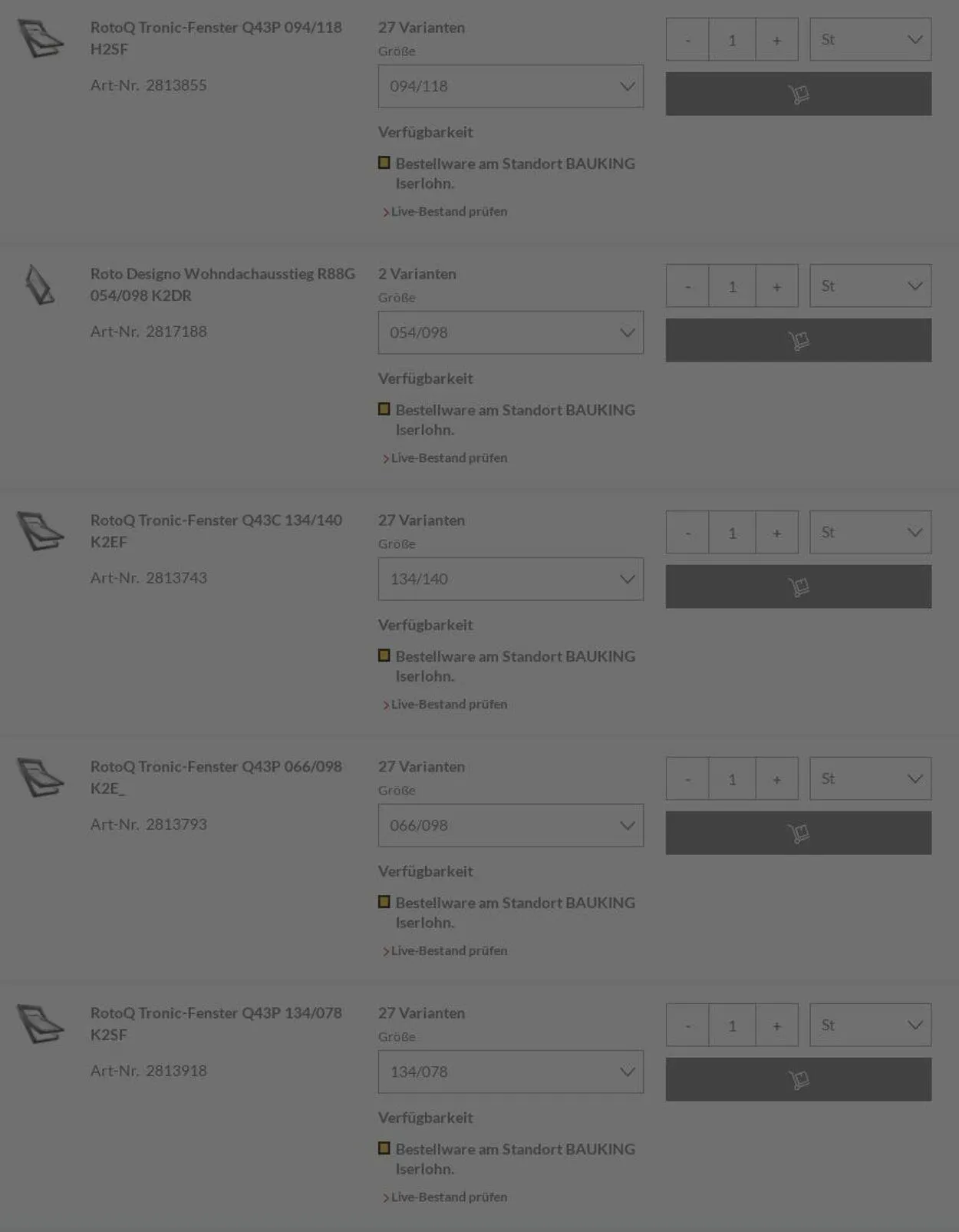 Bauking von 7. Juli bis 16. Juli 2025 - Prospekt seite 19