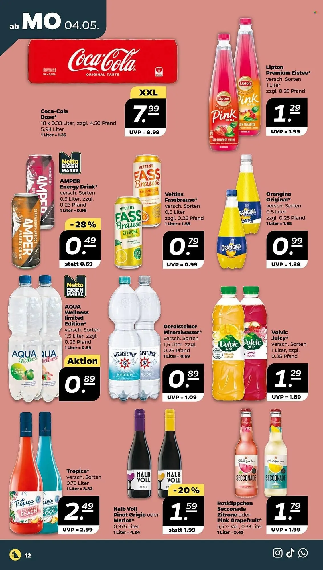 NETTO Prospekt von 4. Mai bis 9. Mai 2026 - Prospekt seite 12