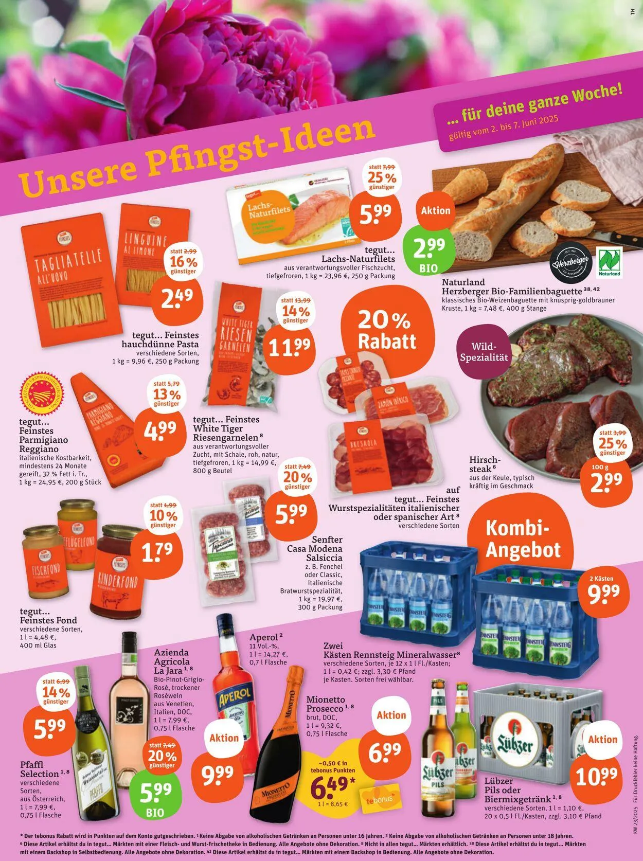 Tegut Aktueller Prospekt von 26. Mai bis 1. Juni 2025 - Prospekt seite 2