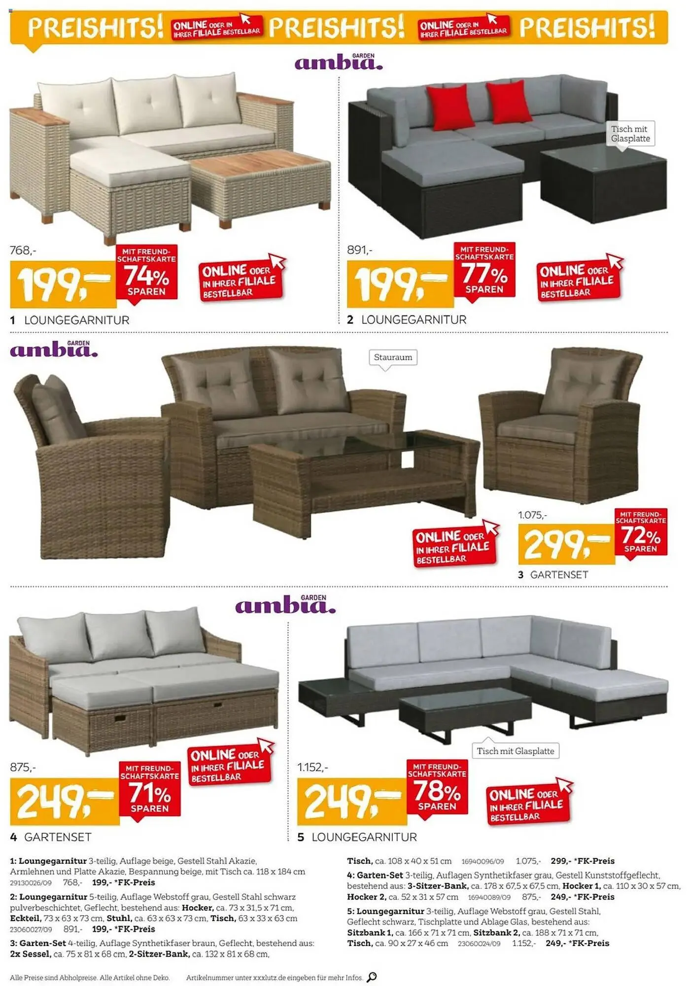 XXXLutz Prospekt von 4. April bis 18. April 2026 - Prospekt seite 4