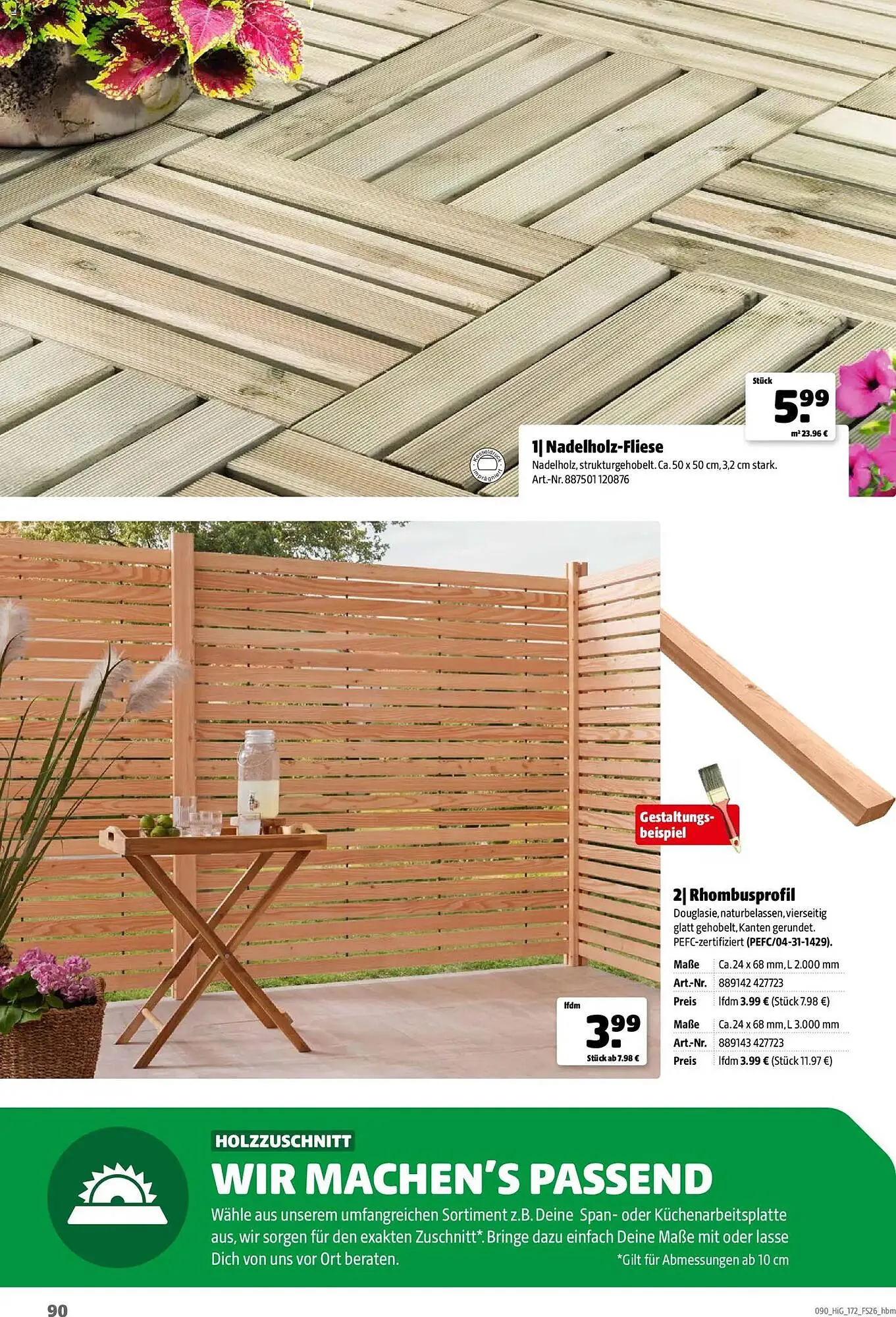 Hagebau Prospekt von 2. März bis 31. Dezember 2026 - Prospekt seite 90