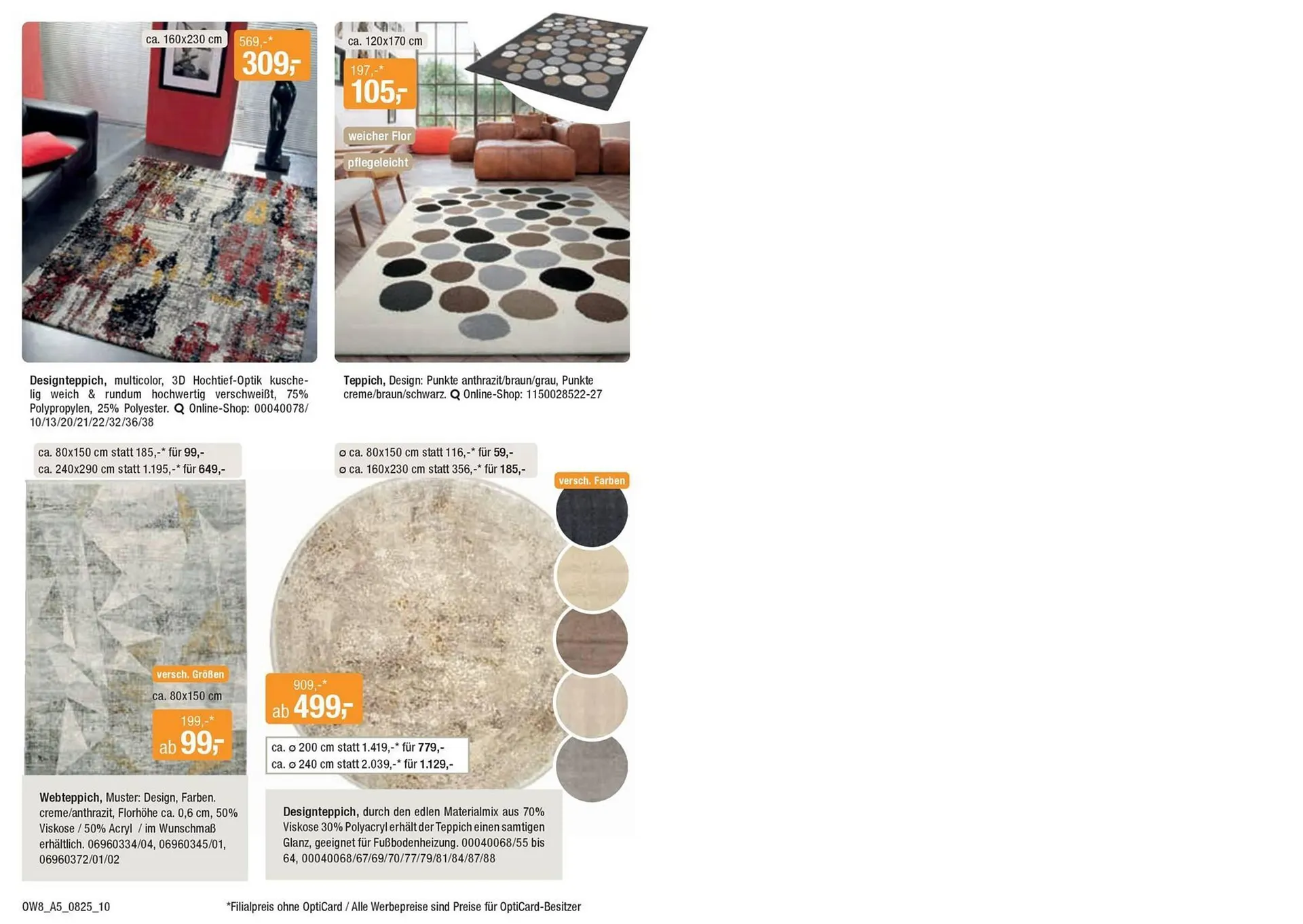 Opti Wohnwelt Prospekt von 25. Juli bis 23. August 2025 - Prospekt seite 10