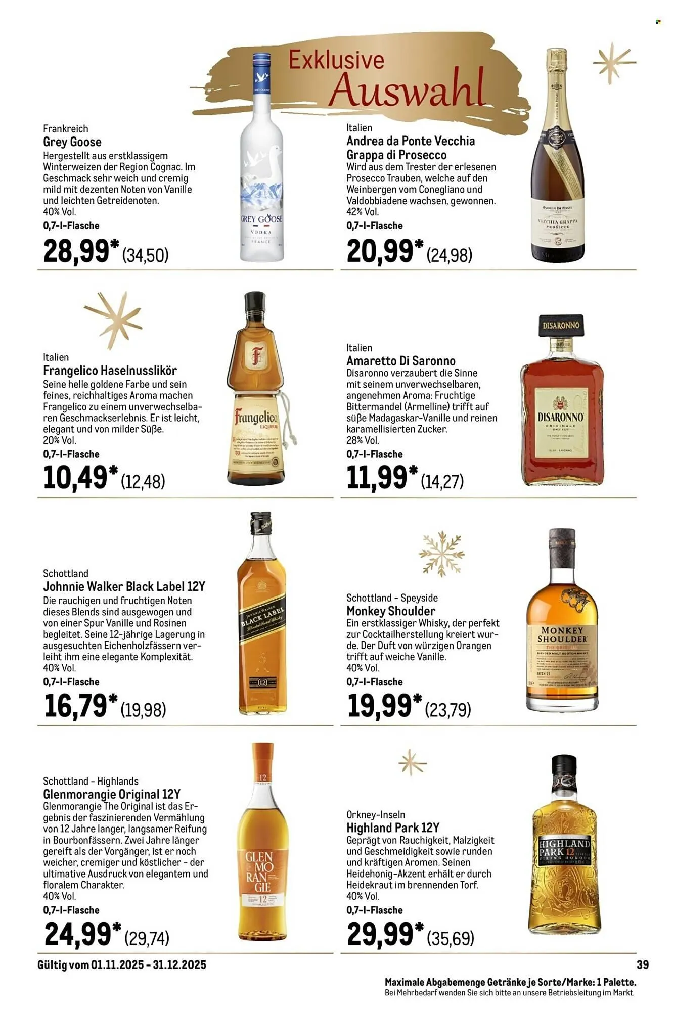 METRO Prospekt von 1. November bis 31. Dezember 2025 - Prospekt seite 43