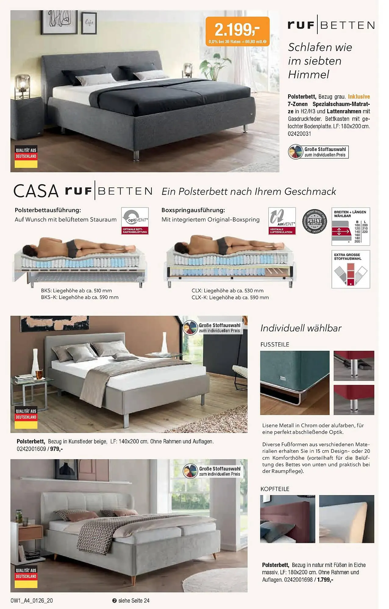 Opti Wohnwelt Prospekt von 18. Dezember bis 28. Januar 2026 - Prospekt seite 20