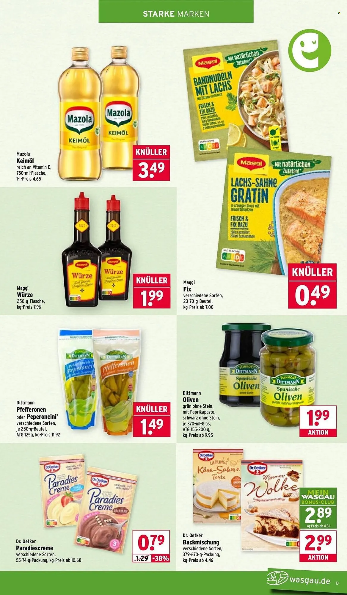 Wasgau Prospekt von 16. Februar bis 21. Februar 2026 - Prospekt seite 13
