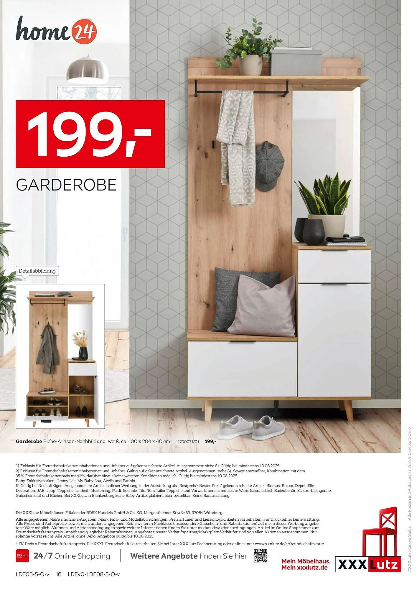 XXXLutz Prospekt von 28. Juli bis 10. August 2025 - Prospekt seite 16