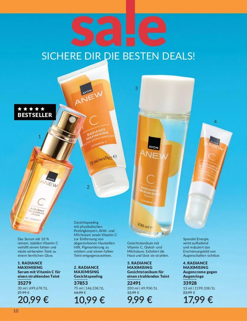 Avon Aktueller Prospekt von 9. Juli bis 23. Juli 2025 - Prospekt seite 10