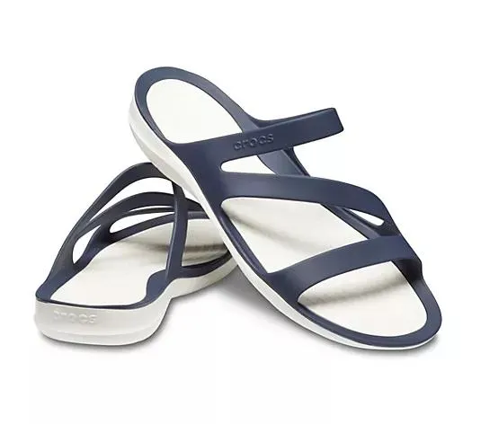 CROCS™ Damen-Pantolette Swiftwater ultraleicht Crosslite™ Foam