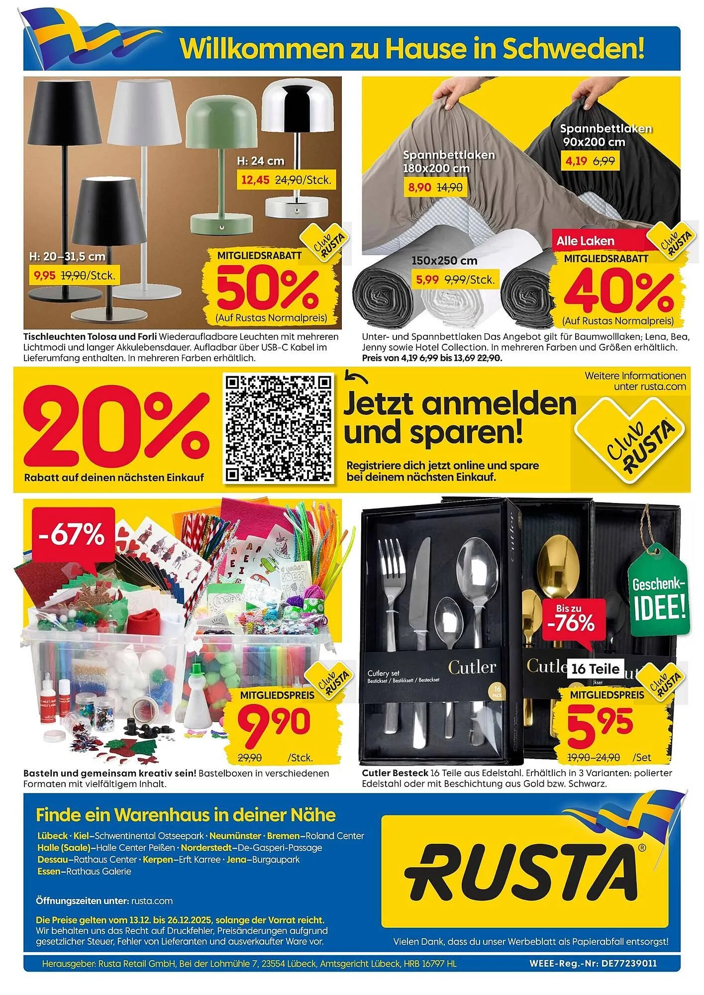 Rusta Prospekt von 13. Dezember bis 26. Dezember 2025 - Prospekt seite 16