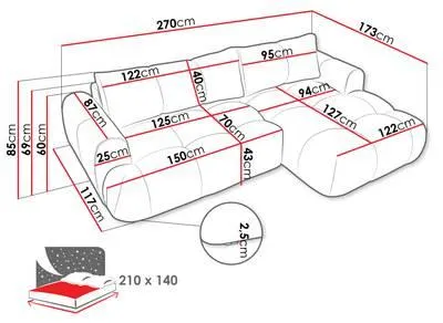 Ecksofa Mitto