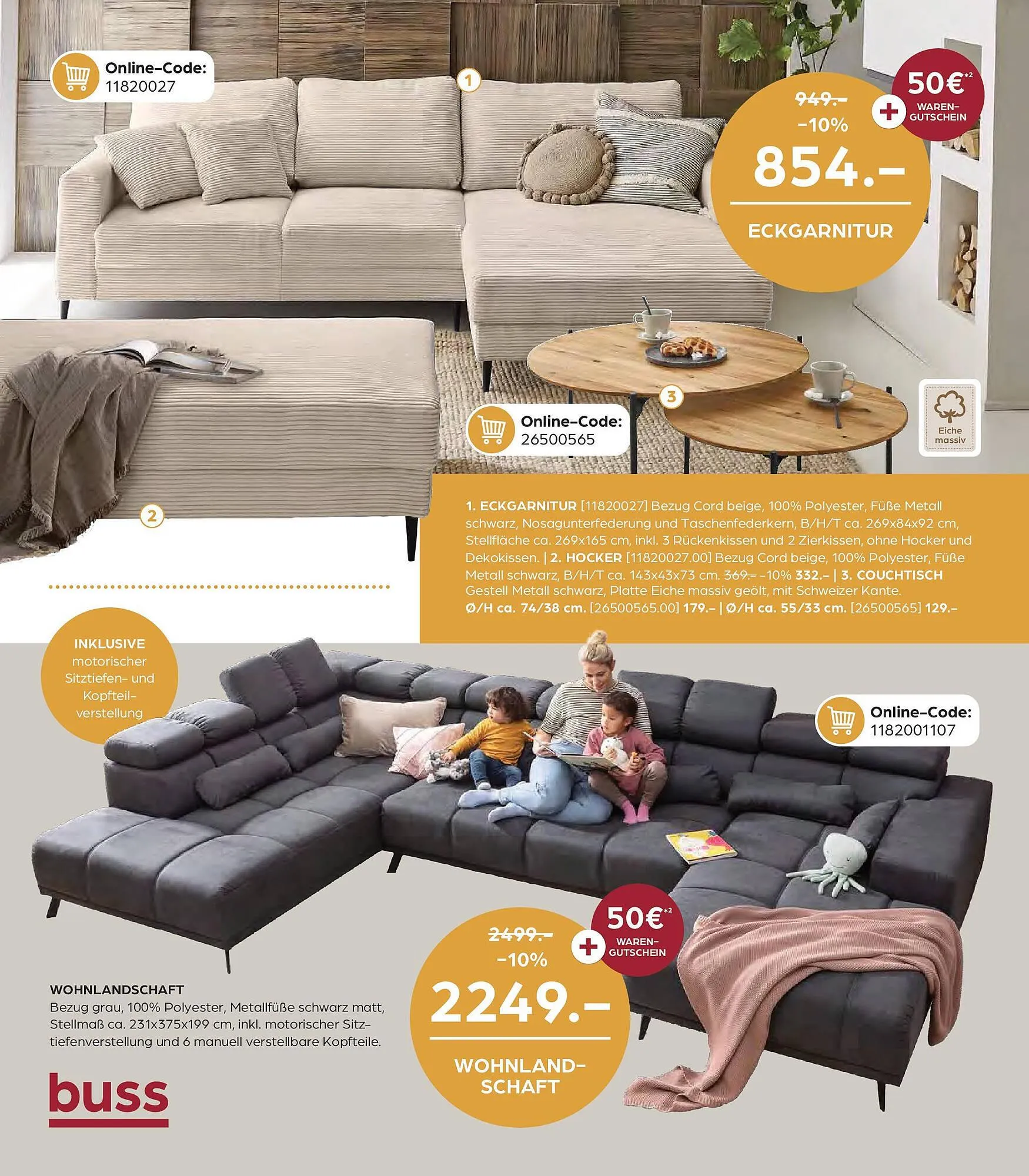 Möbel Buss Prospekt von 27. Februar bis 17. März 2025 - Prospekt seite 10