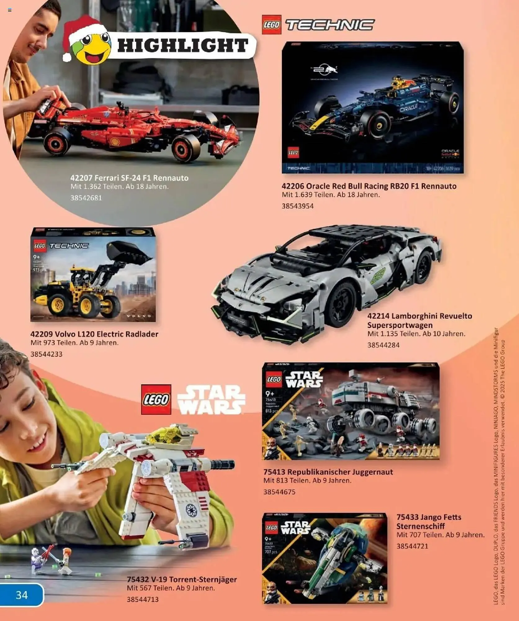 Vedes Prospekt von 18. September bis 24. Dezember 2025 - Prospekt seite 34