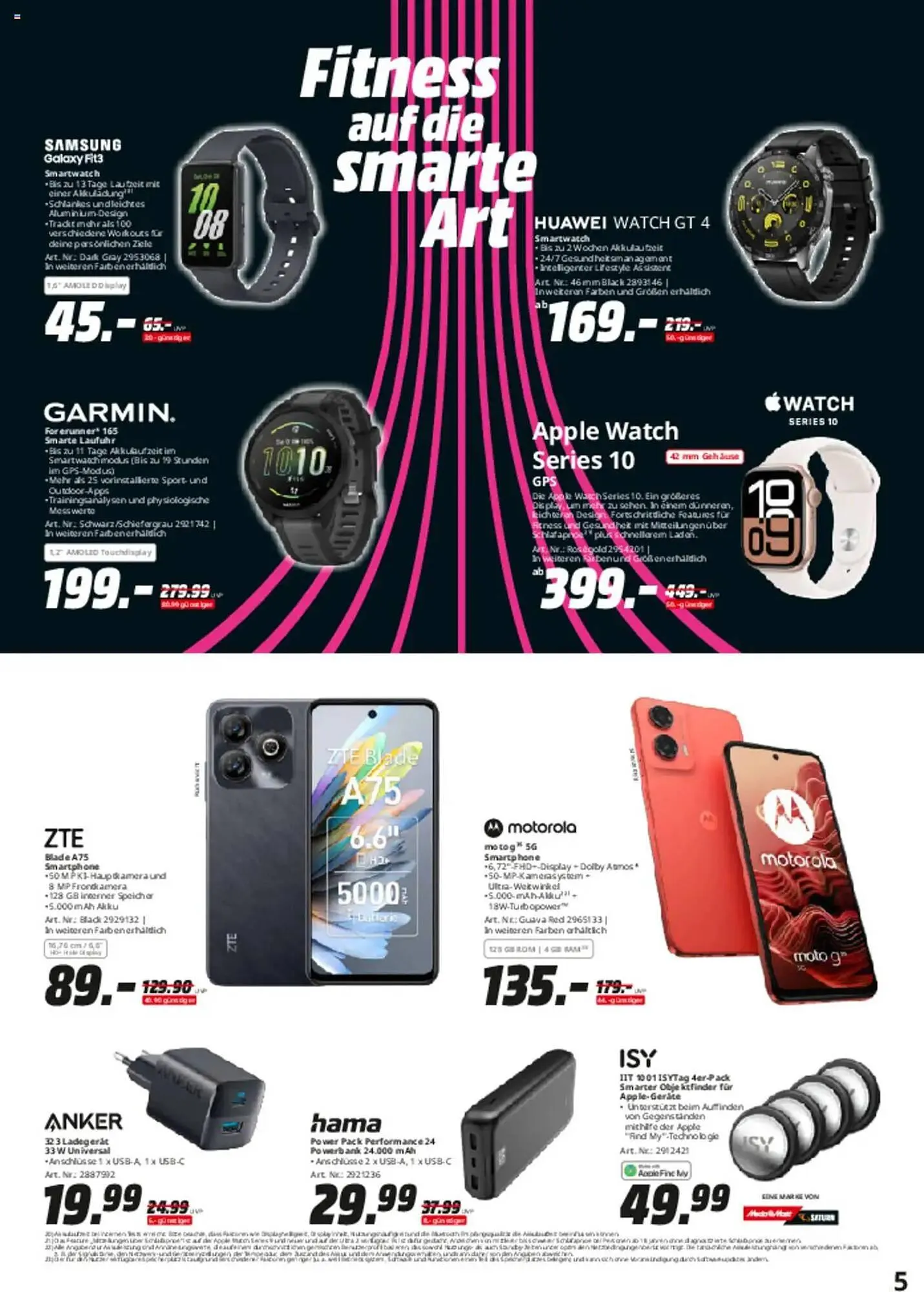 Saturn Prospekt von 10. März bis 22. März 2025 - Prospekt seite 5