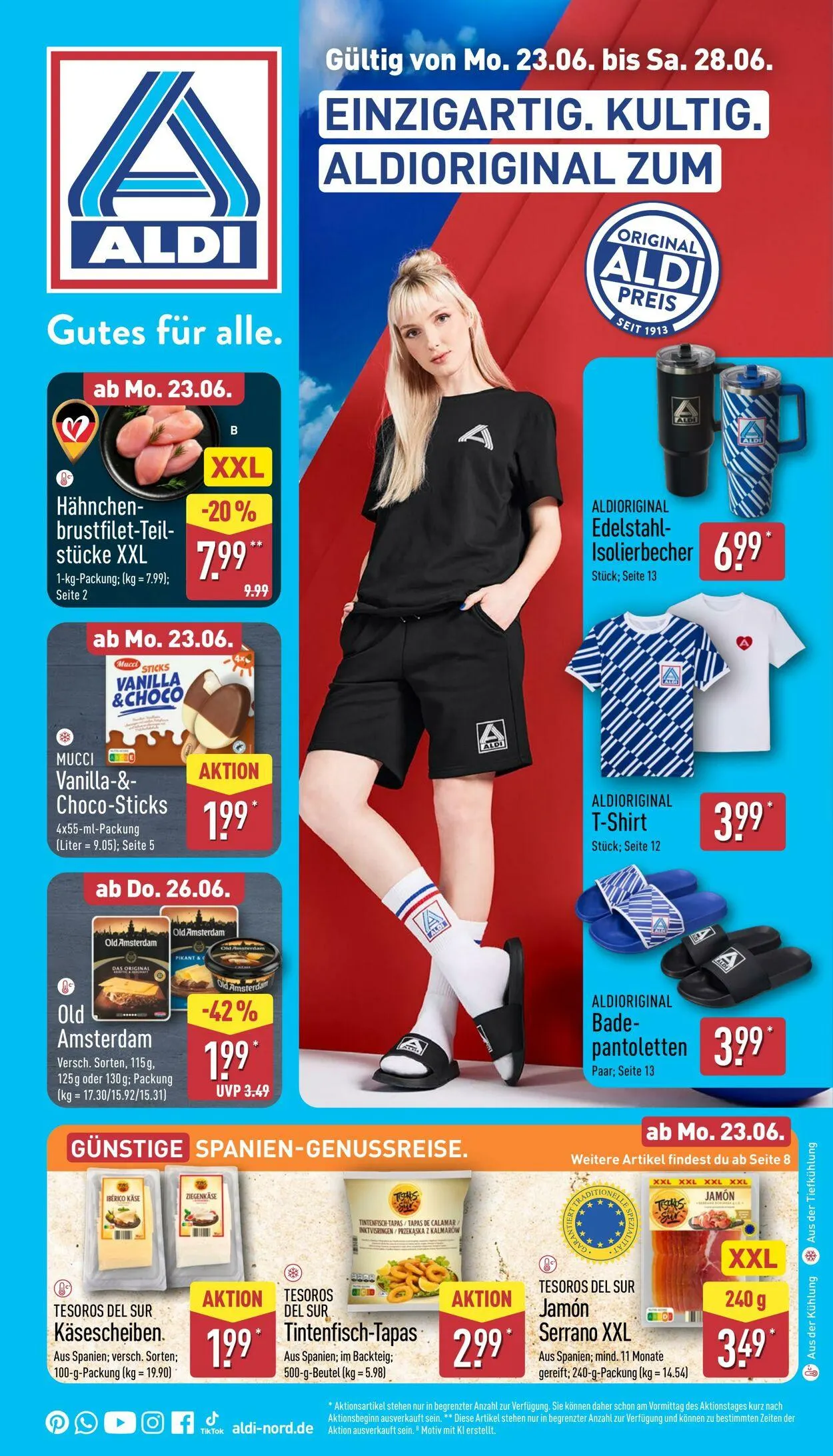 Aldi-Nord von 23. Juni bis 28. Juni 2025 - Prospekt seite 5
