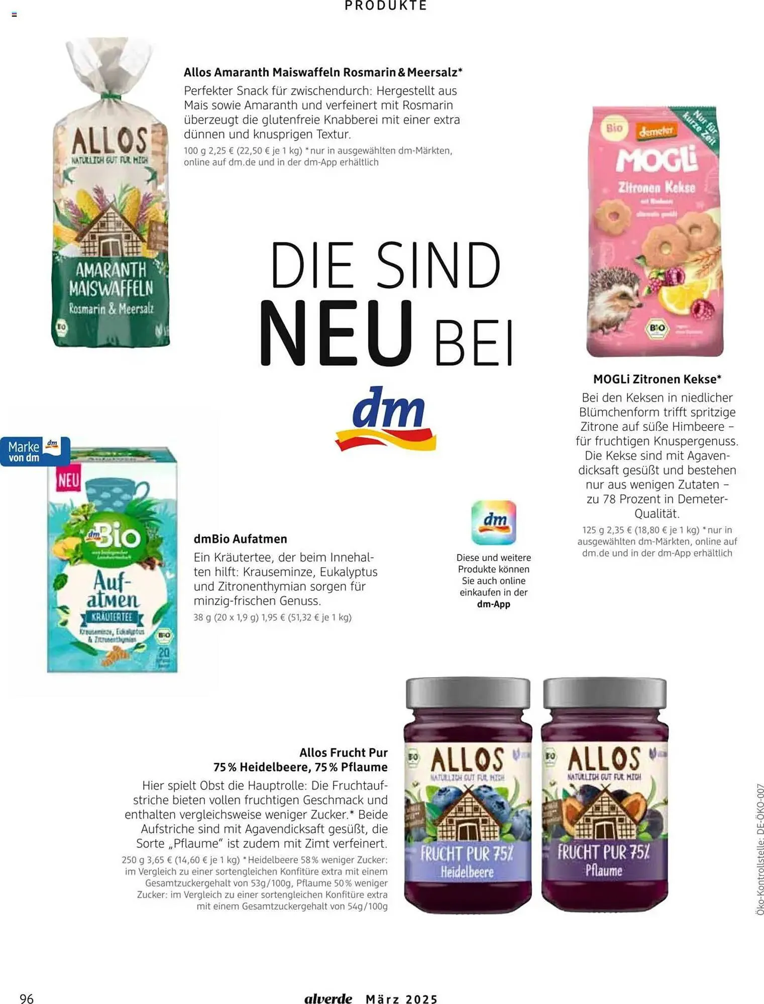 dm drogerie Prospekt von 1. März bis 31. März 2025 - Prospekt seite 96