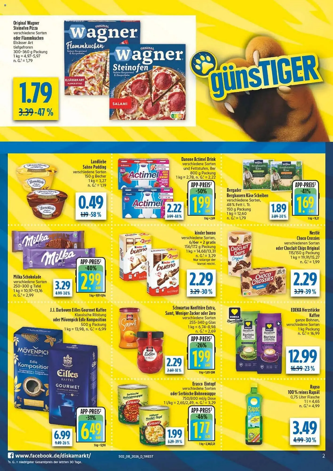 Diska Prospekt von 16. Februar bis 21. Februar 2026 - Prospekt seite 2