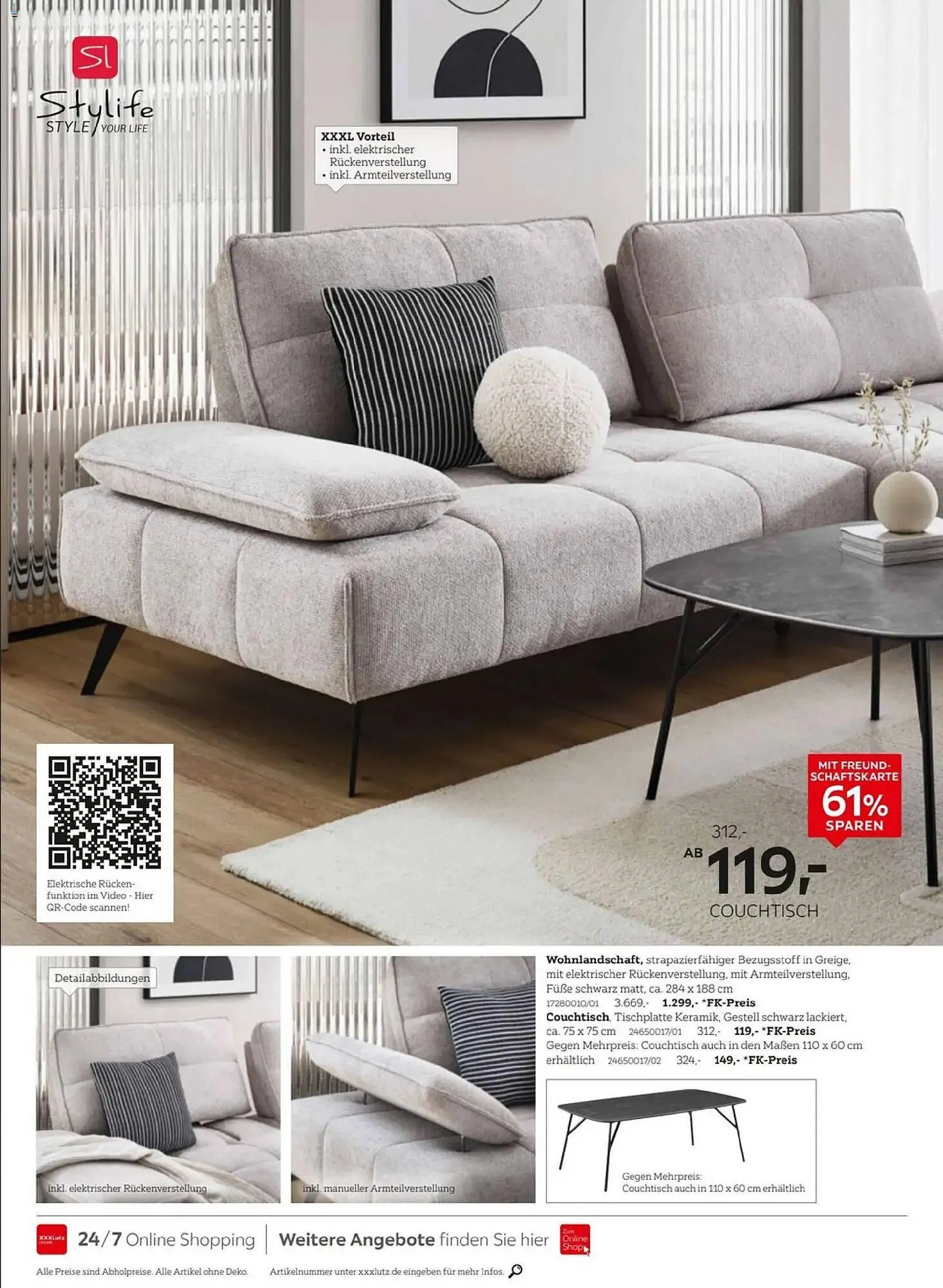 XXXLutz Prospekt von 11. April bis 2. Mai 2026 - Prospekt seite 22