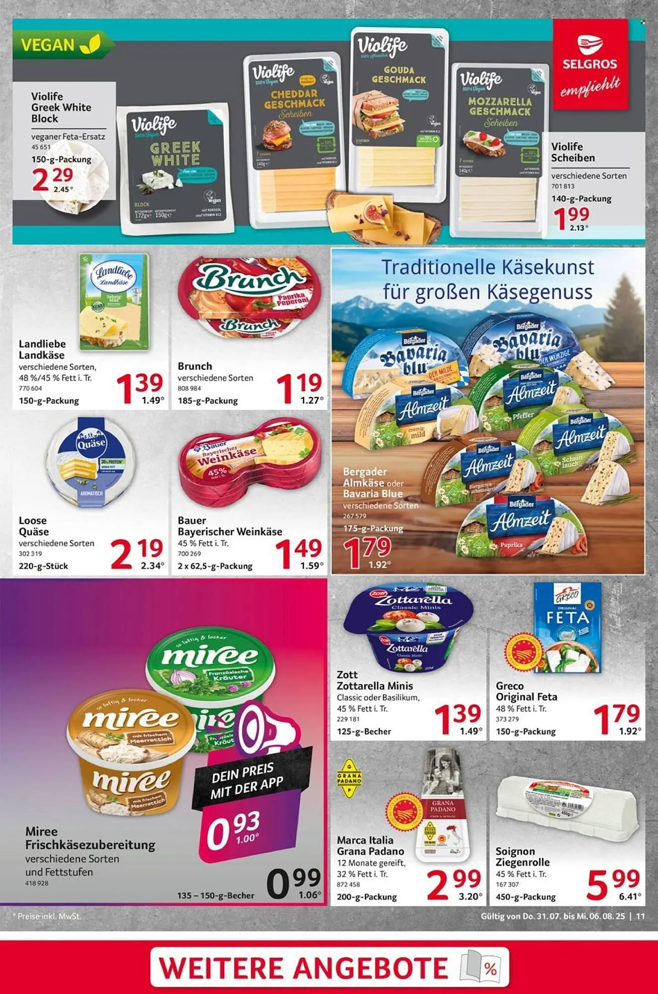 Selgros Prospekt von 31. Juli bis 6. August 2025 - Prospekt seite 11