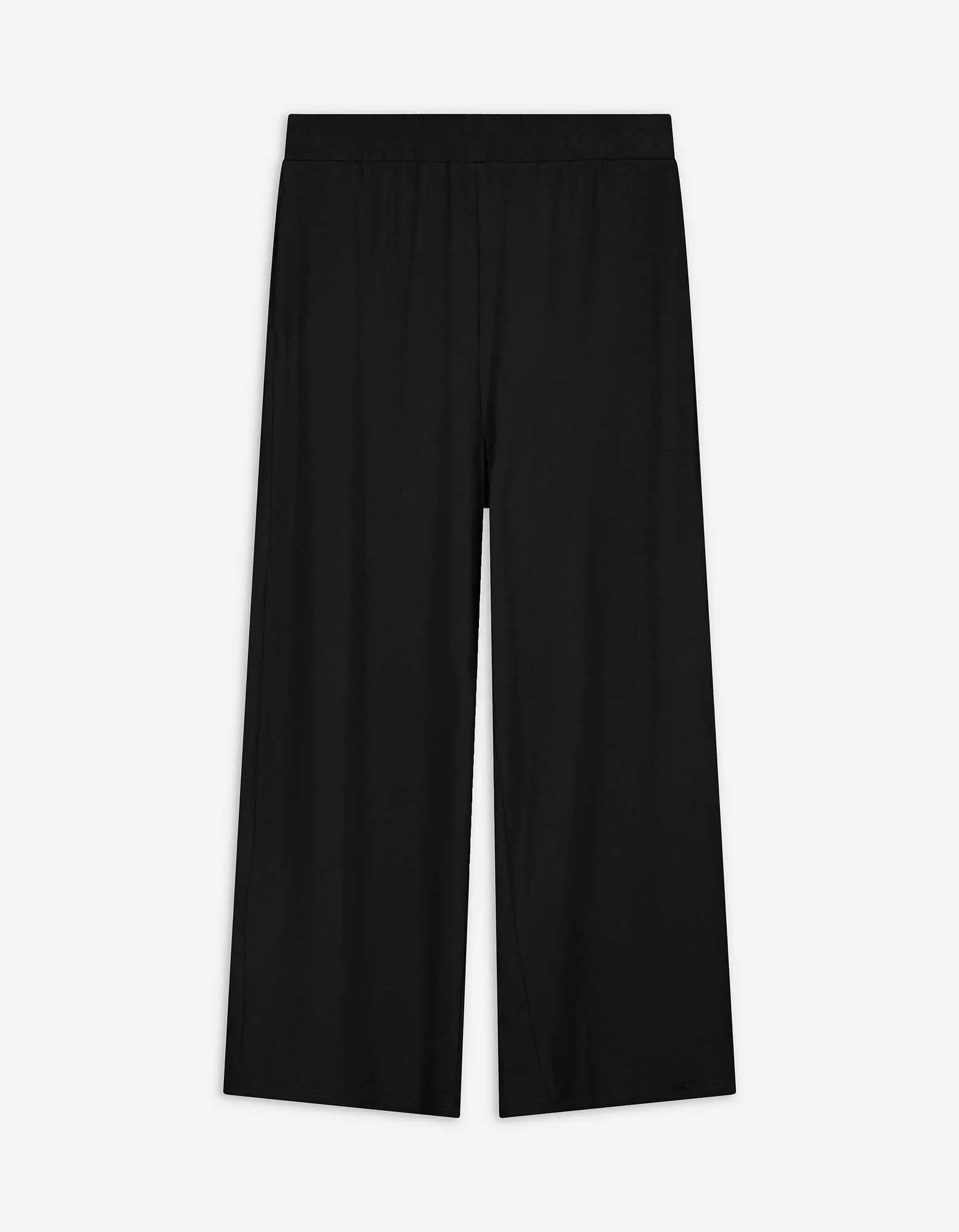 Culotte - Viskose-Mix - schwarz