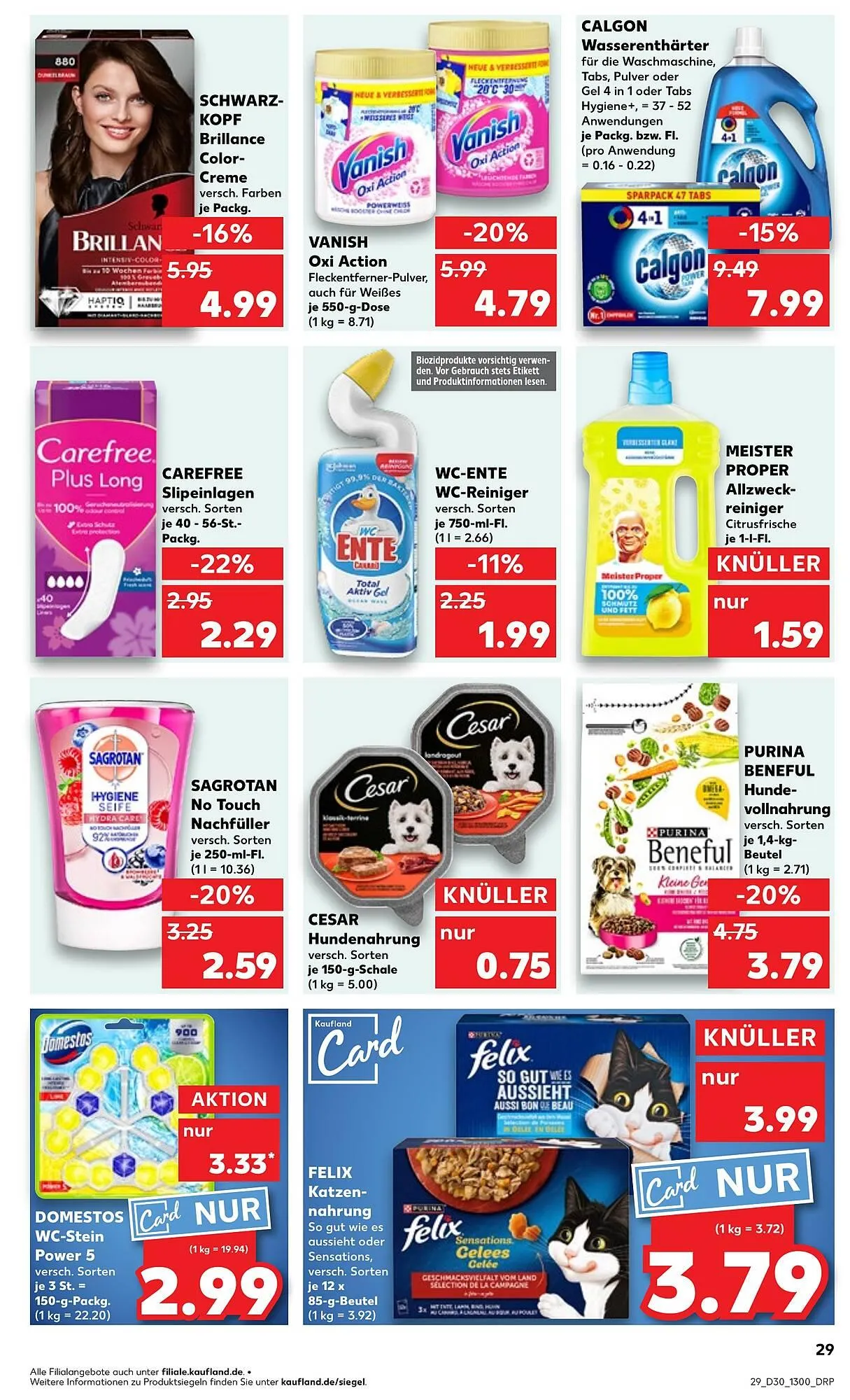 Kaufland Prospekt von 24. Juli bis 30. Juli 2025 - Prospekt seite 29