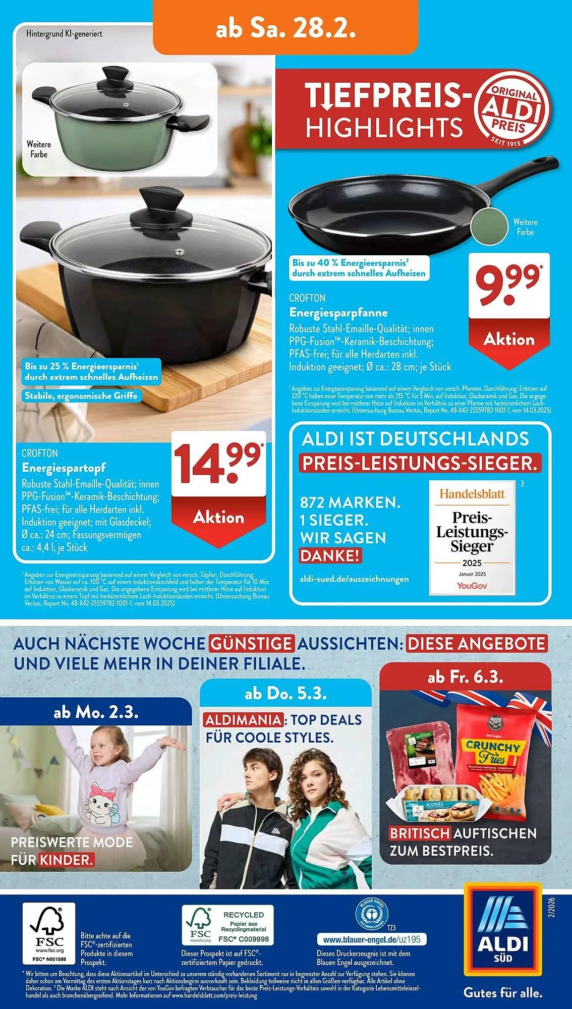 Aldi Süd Prospekt von 23. Februar bis 1. März 2026 - Prospekt seite 17