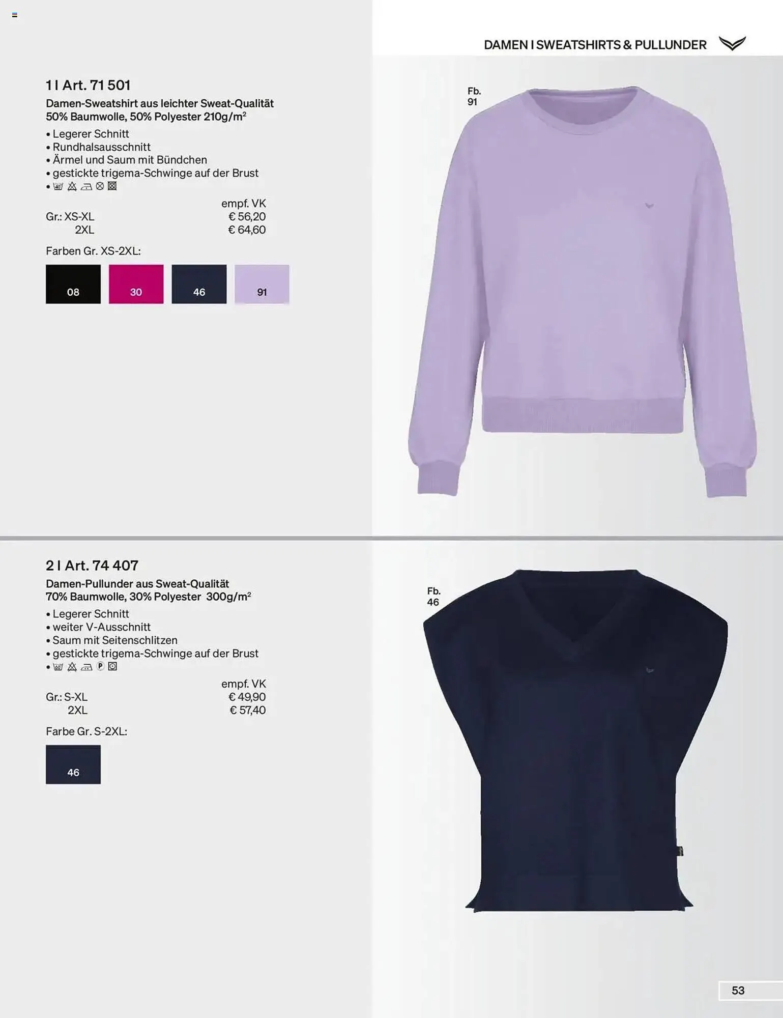 Trigema Prospekt von 17. Februar bis 17. August 2025 - Prospekt seite 53