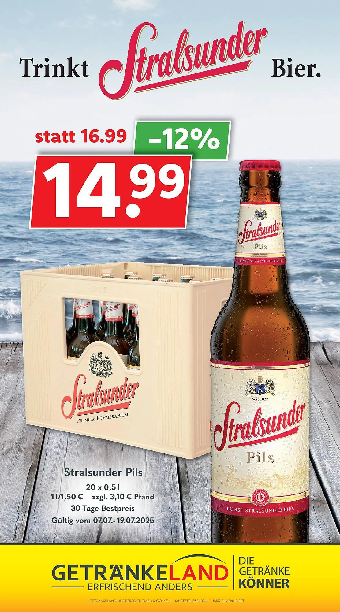 Getränkeland Prospekt von 6. Juli bis 19. Juli 2025 - Prospekt seite 13