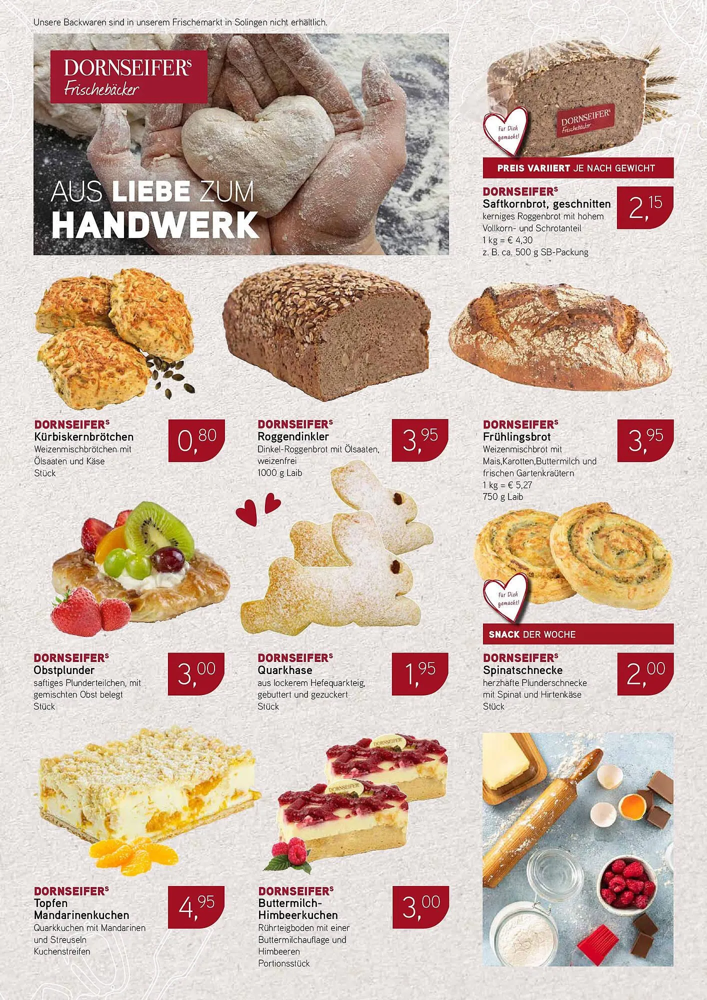 Dornseifer Prospekt von 27. März bis 5. April 2025 - Prospekt seite 7