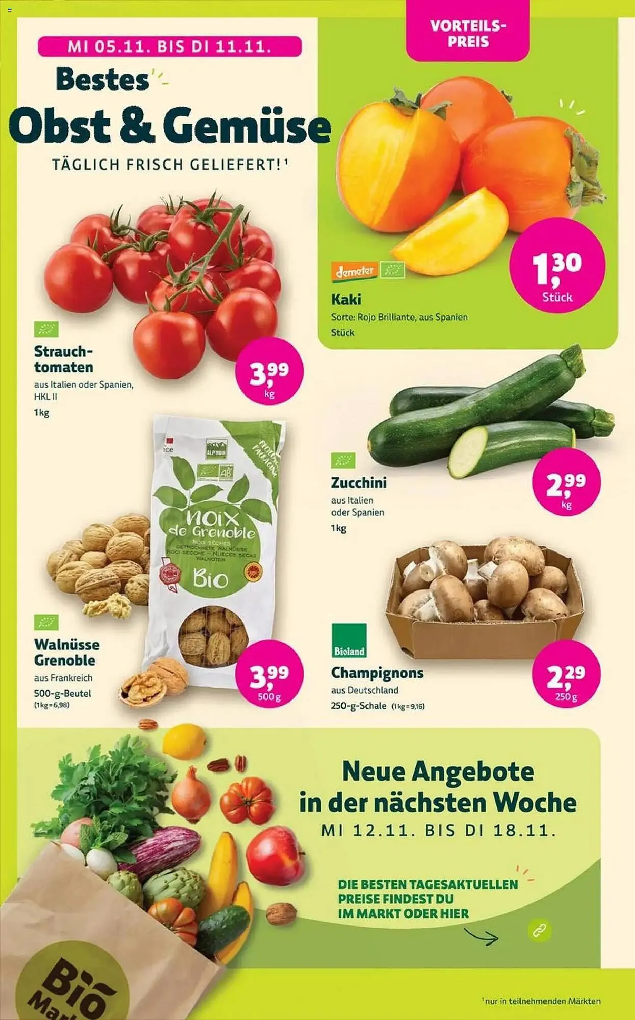 Biomarkt Prospekt von 5. November bis 18. November 2025 - Prospekt seite 4