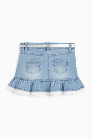 Frozen - denim skirt with belt