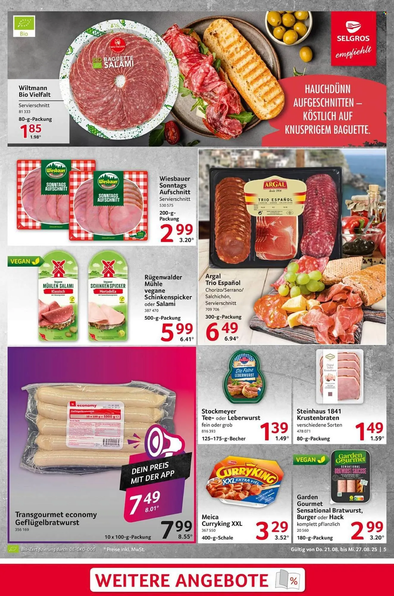 Selgros Prospekt von 21. August bis 27. August 2025 - Prospekt seite 5