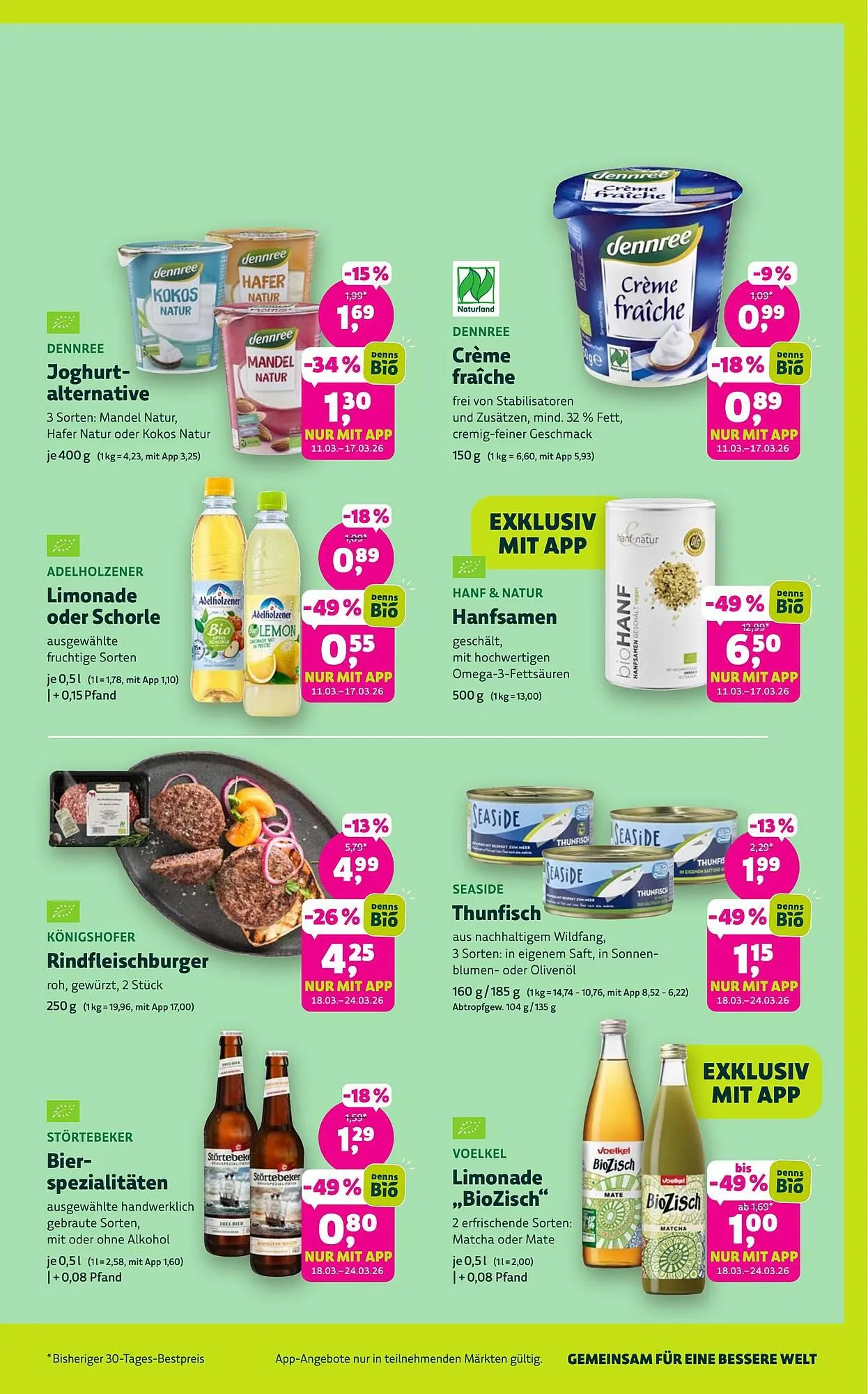 Aleco Biomarkt Prospekt von 11. März bis 24. März 2026 - Prospekt seite 3