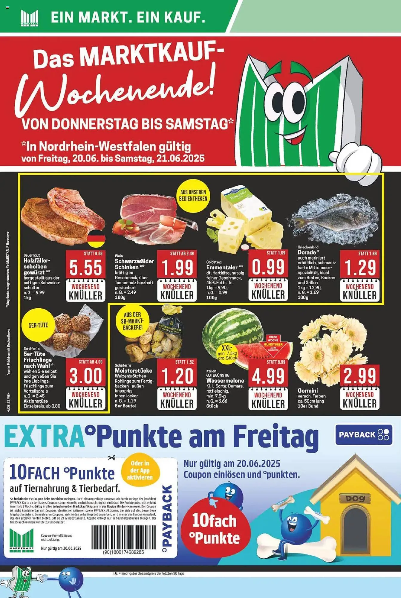 Marktkauf Prospekt von 16. Juni bis 21. Juni 2025 - Prospekt seite 22
