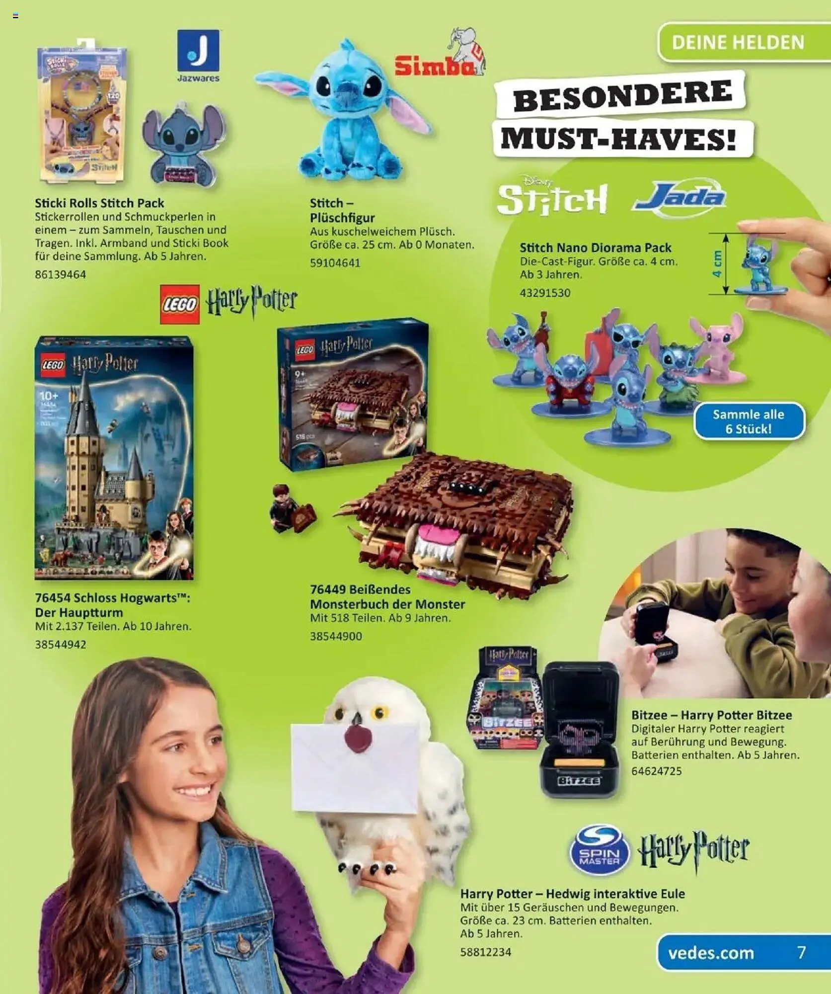 Vedes Prospekt von 18. September bis 24. Dezember 2025 - Prospekt seite 7